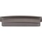 Jeffrey Alexander 128 mm Center Brushed Pewter Square-to-Center Square Renzo Cabinet Cup Pull 141-128BNBDL - alternate 6